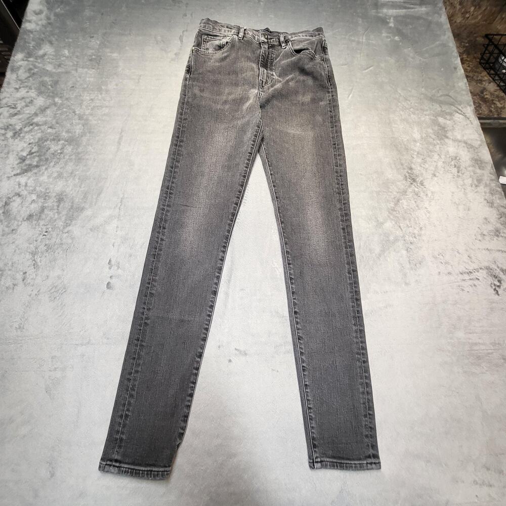 Levi's Made & Crafted Jeans Womens 28x30 Black Faded Sliver High Skinny